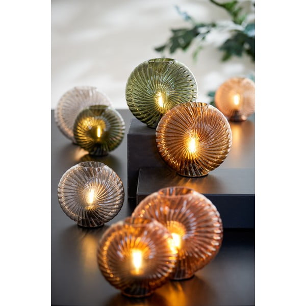 Okrově žlutá stolní lampa (výška 16,5 cm) Milado – Light & Living-image-1