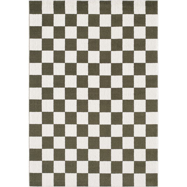 Zelený/krémový koberec 160x230 cm Bistro – ESTE