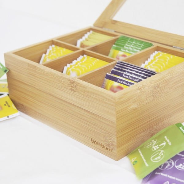 Bambusová krabička na čaje Bambum Misto-image-3