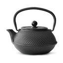 Černá litinová konvice se sítkem na sypaný čaj Bredemeijer Jang, 800 ml