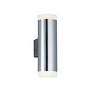 LED nástěnné svítidlo v leskle stříbrné barvě Ray – Trio