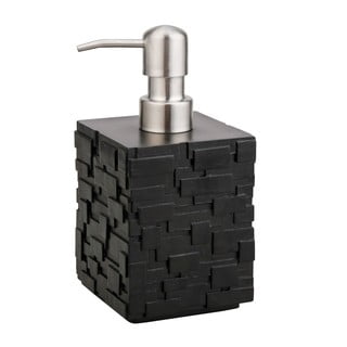 Černý dávkovač na mýdlo Tomasucci Wall