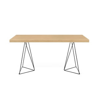 Stůl s černými nohami TemaHome Multi, 160 x 90 cm