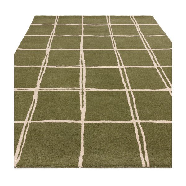 Zelený ručně tkaný vlněný koberec 160x230 cm – Asiatic Carpets-image-2