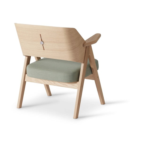 Světle zelené křeslo z dubového dřeva Findahl by Hammel Me Tube-image-3