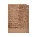 Jantarově hnědý ručník ze 100% bavlny Zone Classic Amber, 50 x 70 cm