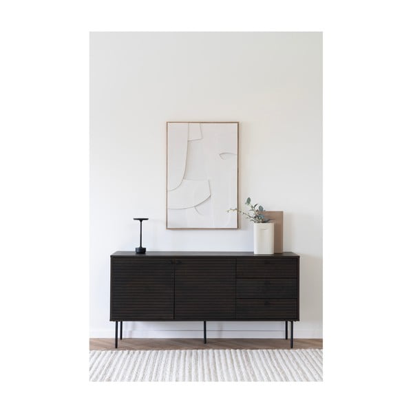 Černá LED stolní lampa (výška 28,5 cm) Lyneham – House Nordic-image-2