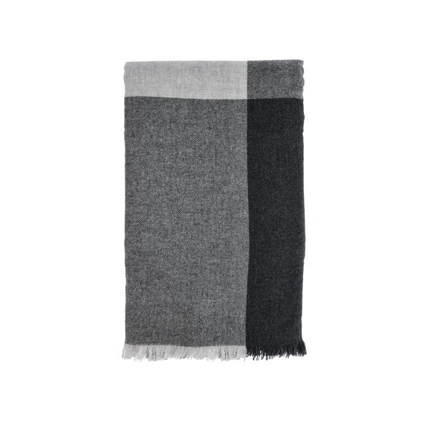 Šedá vlněná deka 130x200 cm Merino – Södahl-image-2