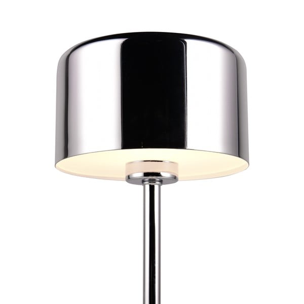 LED stmívatelná stolní lampa v leskle stříbrné barvě (výška 30 cm) Jeff – Reality-image-1