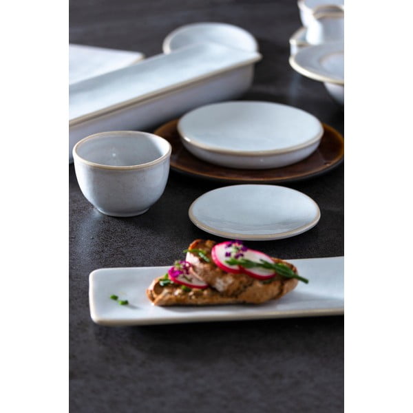 Bílý kameninový hluboký talíř Costa Nova Roda, ⌀ 22 cm-image-1