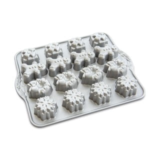 Forma na 16 mini bábovek Nordic Ware Festive, 0,7 l