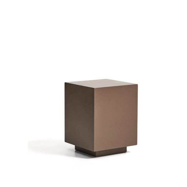 Betonový zahradní stolek 35x35 cm Rustella – Kave Home