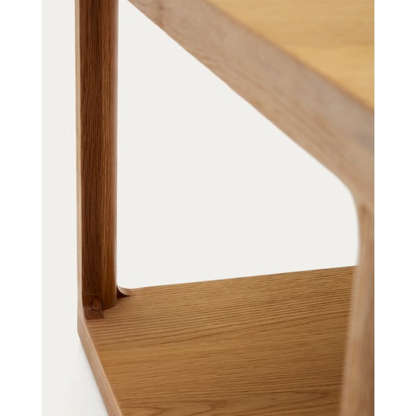 Odkládací stolek v dekoru dubu 50x50 cm Maymai – Kave Home-image-4