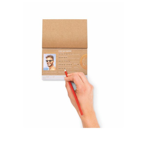 Zápisník na razítka z cest Luckies of London Stamp Passport-image-1