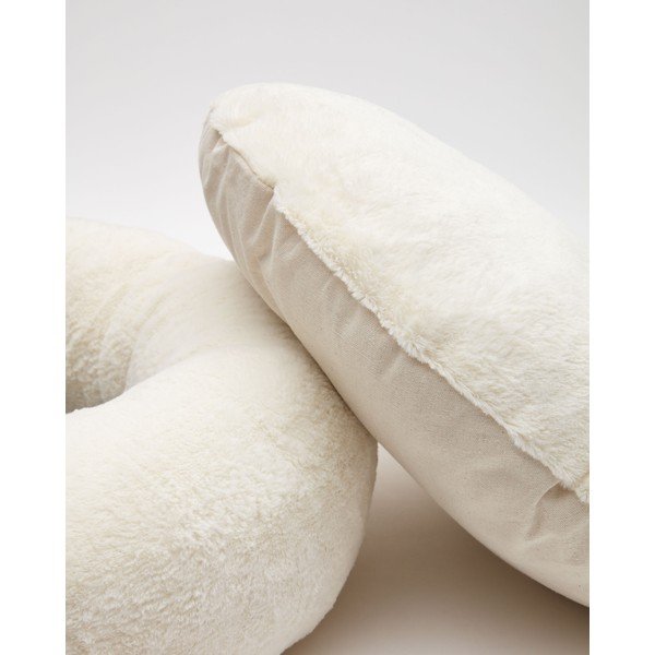 Bílý pelíšek pro psy ø 70 cm Woopy - Kave Home-image-3