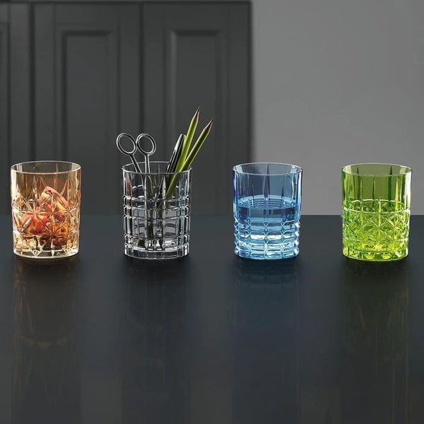 Oranžová sklenice na whisky z křišťálového skla Nachtmann Highland Amber, 345 ml-image-1