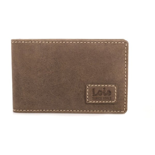 Kožená peněženka Lois Brown, 11x8 cm