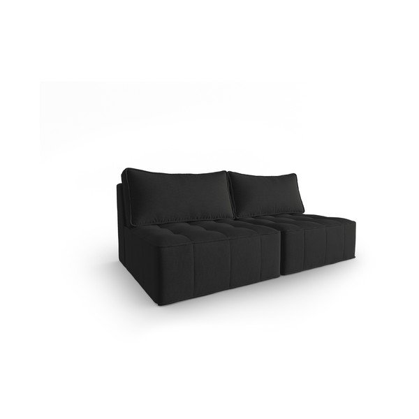 Černá pohovka 160 cm Mike – Micadoni Home-image-1