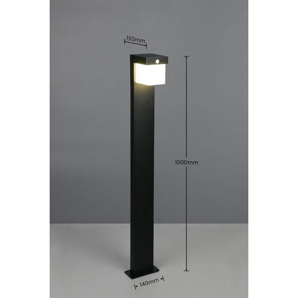 LED sloupové solární venkovní svítidlo (výška 100 cm) Colombo – Reality-image-4