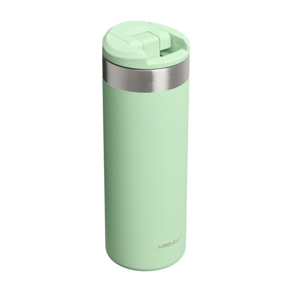 Šalvějově zelený termo hrnek z nerezové oceli 470 ml AeroLight™ Transit Mug Pistachio – Stanley-image-1