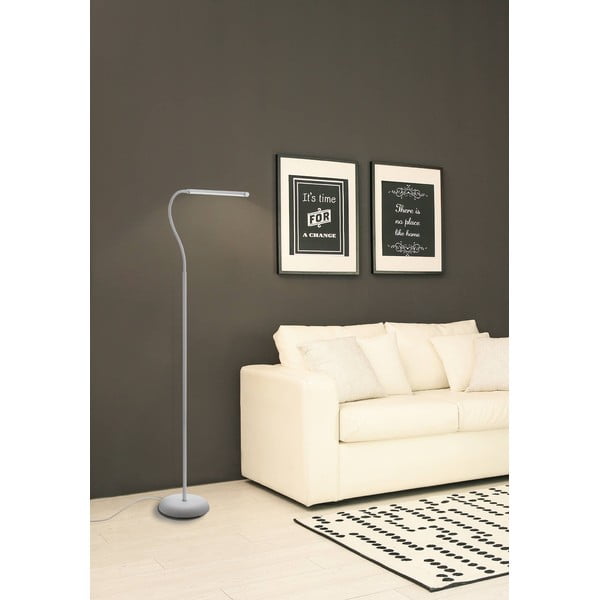 Bílá LED stojací lampa (výška 130 cm) LAROA – EGLO-image-1