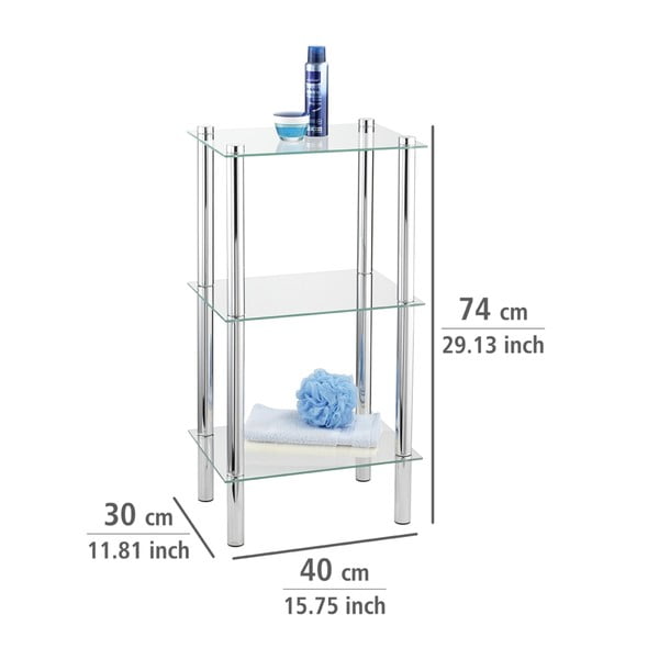 Polička se 3 oddíly Wenko Yago-image-1