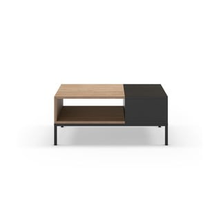 Konferenční stolek v černo-přírodní barvě 56x90 cm Cailin – Marckeric