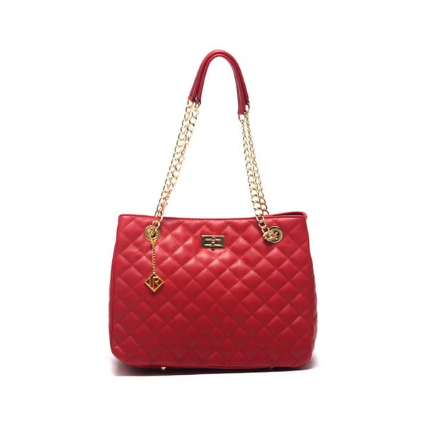 Kožená kabelka Isabella Rhea 2055 Rosso