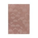 Růžový vlněný koberec Flair Rugs Gigi, 160 x 230 cm