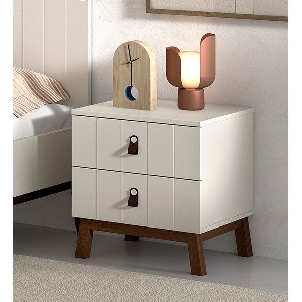 Béžový dětský noční stolek Sezane – Vipack-image-1