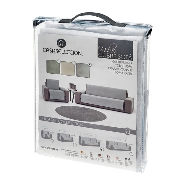 Světle šedý 3místný potah na pohovku Urban – Casa Selección-image-4