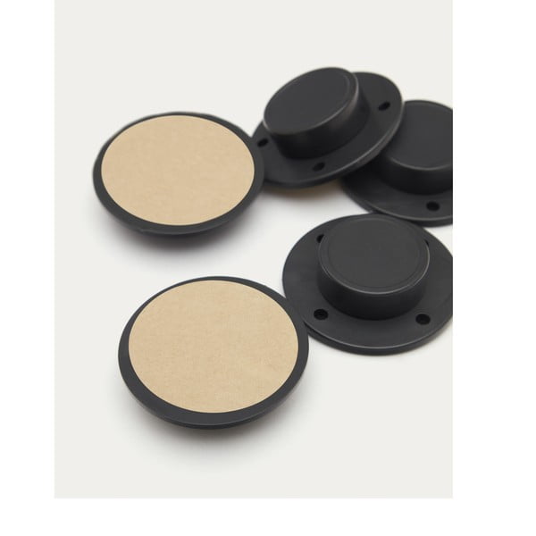 Plastové nožičky v sadě 5 ks Litto – Kave Home-image-1