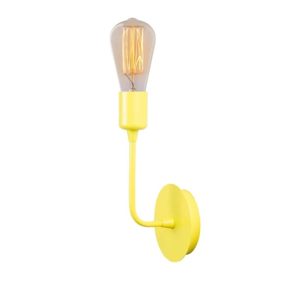 Žluté nástěnné svítidlo Homemania Decor Simple Drop