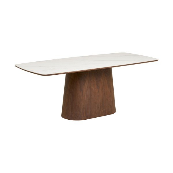 Jídelní stůl s keramickou deskou 90x200 cm Noli – House Nordic-image-2