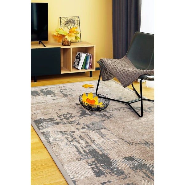 Hnědý oboustranný koberec Narma Nedrema, 140 x 200 cm-image-1