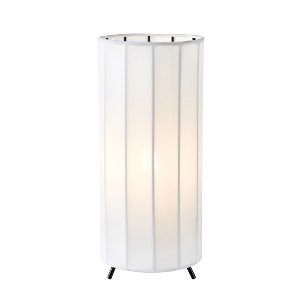 Černobílá stolní lampa s textilním stínidlem (výška 31,5 cm) Hikari – Markslöjd