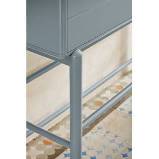 Modro-šedý konzolový stolek 35x120 cm Corvo – Teulat