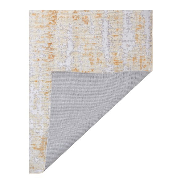 Šedo-žlutý koberec Floorita Abstract, 120 x 180 cm-image-3