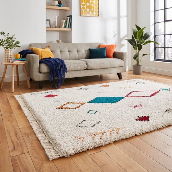 Béžový koberec 170x120 cm Boho - Think Rugs-image-2