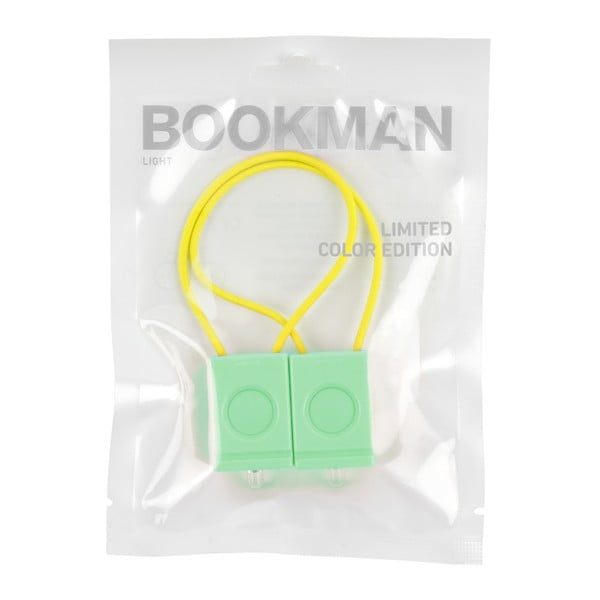 Světle zelená blikačka Bookman