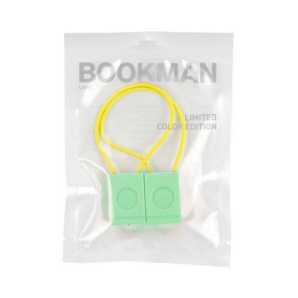Světle zelená blikačka Bookman