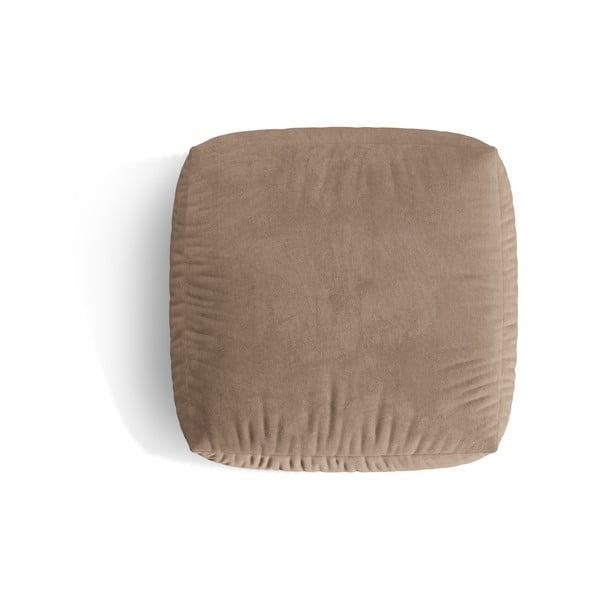 Světle hnědá sametová modulární podnožka Martina – Micadoni -image-2