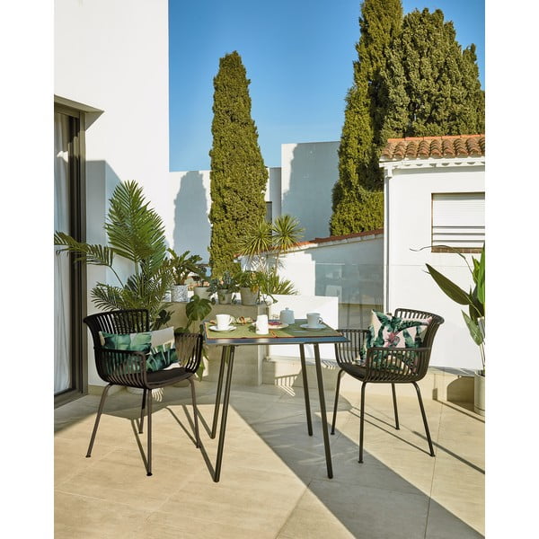 Černá zahradní židle Kave Home Surpika-image-1