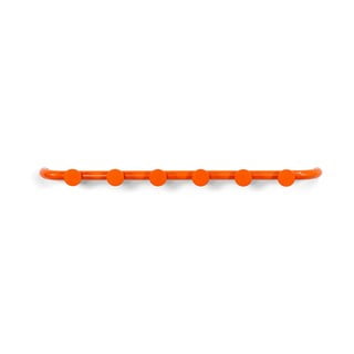 Oranžový kovový nástěnný věšák Retro – Spinder Design