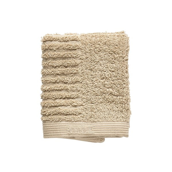 Béžový bavlněný ručník 30x30 cm Classic - Zone