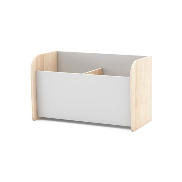 Bílá dětská knihovna 70x42 cm Esteban – Marckeric-image-2