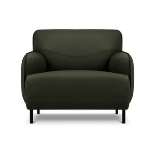 Zelené kožené křeslo Windsor & Co Sofas Neso