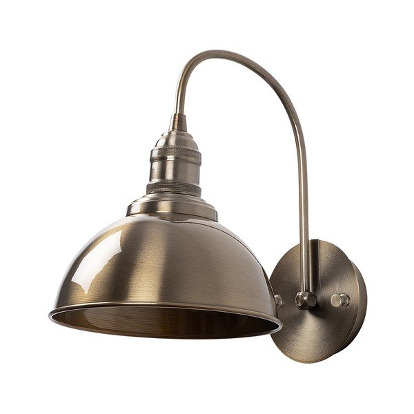 Nástěnné svítidlo v mosazné barvě ø 21 cm Varzan – Opviq lights