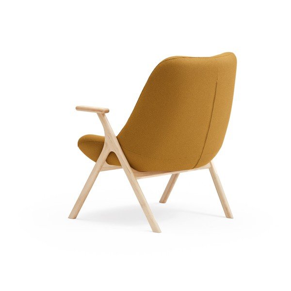 Křeslo v hořčicové barvě Dins – Teulat-image-4