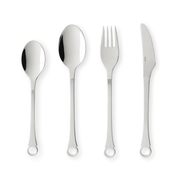 Nerezový příbor ve stříbrné barvě 16 ks Pantry – Gense-image-2